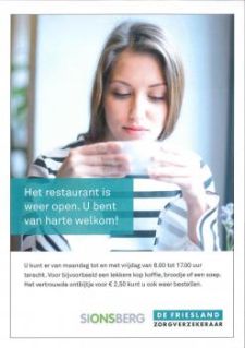 Restaurant Sionsberg weer open