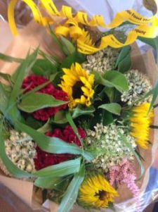 Bloemen dankzij Jumbo Dokkum 